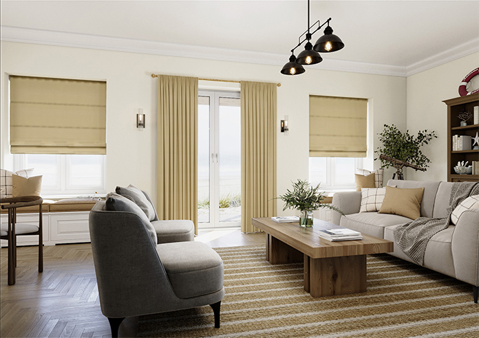 Sicily, Silk - Roman Blind - Image 7